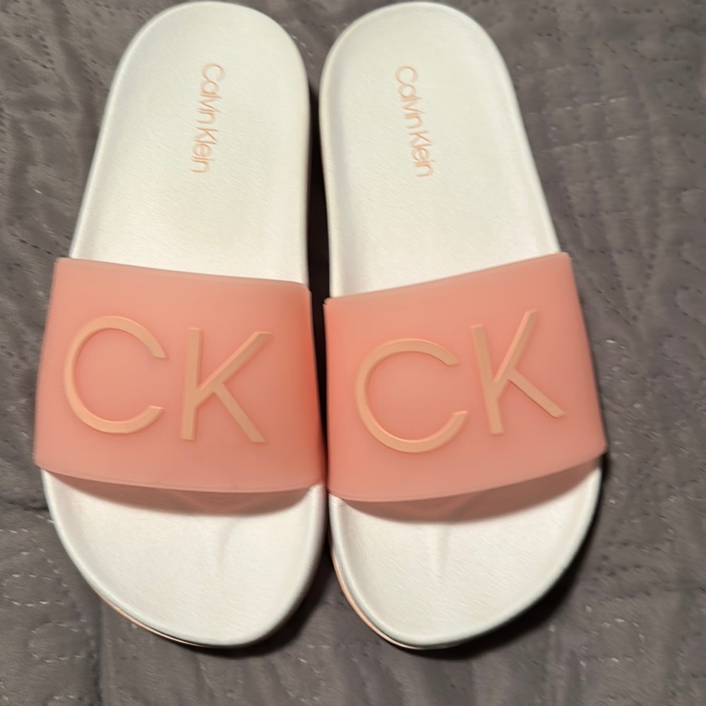 Calvin Klein slides